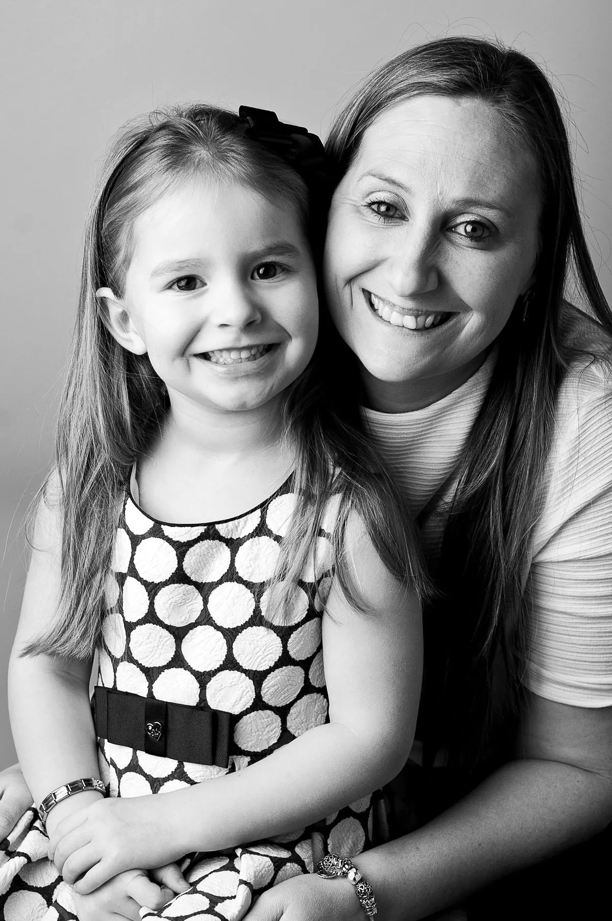 Shurelle, Owner of Pink Painter, with her daughter Katie